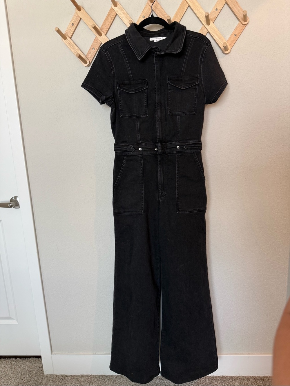 GOOD AMERICAN Denim Jumpsuit